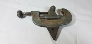 Vintage The Rigid Tool Co.  No.  0 5/8 To 2 1/8 Pipe Cutter Properly