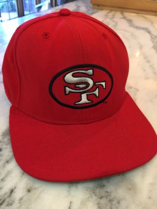 Vintage San Francisco 49ers 90’s Era Fitted Hat Men’s Size 7 5/8 Sf Nfl