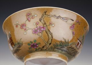 Stunning Chinese Porcelain Colored Bowl 18th/19th Century - Top - 20cm