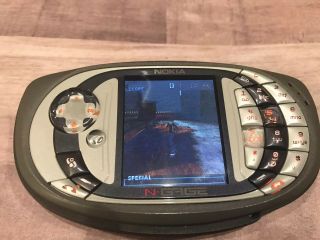 Nokia N - Gage Qd Rare Vintage Collectable Cell Phone With Tony Hawk Game
