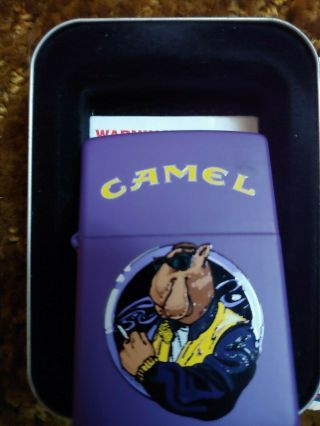 Camel Joe In A Window With Tin And Sleeve