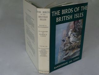 The Birds Of The British Isles Vol 8 By Bannerman & Lodge 1959 With D/j