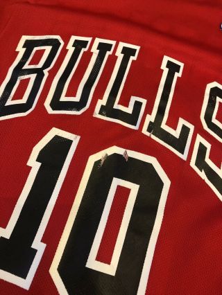 BJ armstrong Chicago Bulls Champion Jersey Size 40 Vintage NBA 2