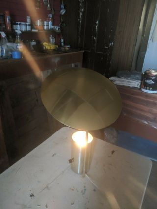 Vintage Mid - Century Modern Modernist Atomic Table Lamp Designer Piece