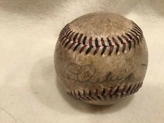 Lou Gehrig Single Signed Autographed Baseball Estate Baseball Memorabilia