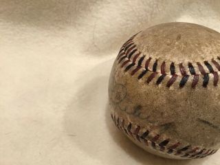Lou Gehrig Single Signed Autographed Baseball Estate Baseball Memorabilia 3