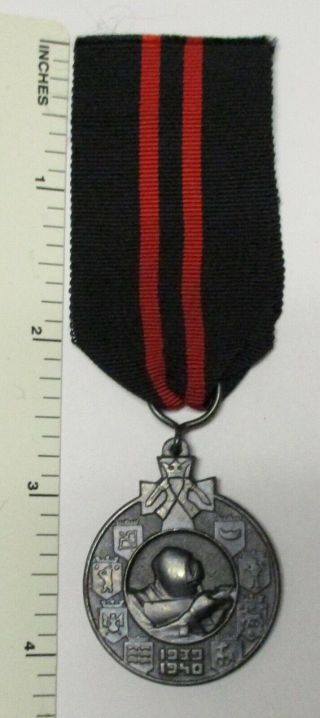 Vintage Ww2 Finland Medal 1939 1940 Russo Finnish Winter War