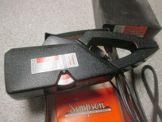 Simpson Amp Clamp Model 150 - 2 Clamp - on AC Current Adapter Cat 00541 2