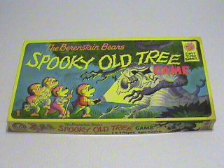 Vintage The Berenstain Bears Spooky Old Tree 1989 Board Game 100 Complete Rare
