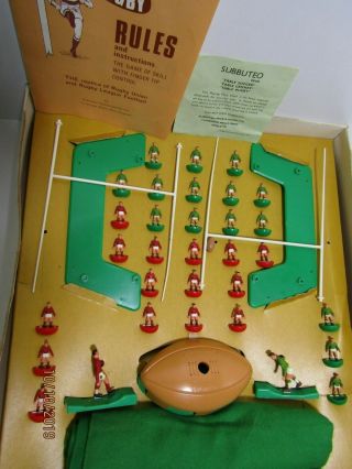 Vintage Subbuteo Table Rugby Game International Edition 1974 3