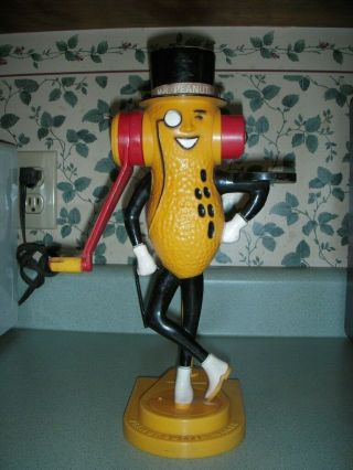 Vintage Planters Mr Peanut 12” Tall Statue Peanut Butter Maker Figure