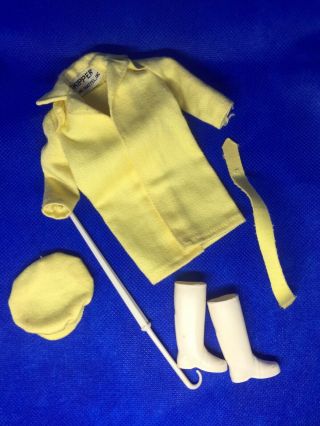 Vintage Barbie Skipper Yellow Rain Or Shine 1916