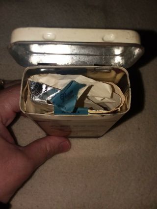 Rare Vintage 1960 ' s Camel Cigarette Tin Box Pack Holder Made in Hong Kong/USA 3