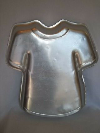 1979 Wilton T Shirt Cake Pan 502 - 5617 Sports Jersey Vintage Aluminum Tin Mold