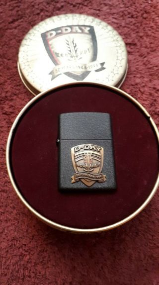 Zippo D - Day Normandy 50 Years 1944 - 1994 Limited Edition