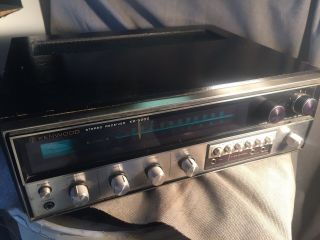 Vintage Kenwood Kr5200 Kr - 5200 Am Fm Stereo Tuner Receiver Amplifier Amp