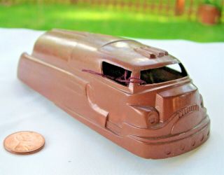 Very Rare Vintage Toy 1952 Archer World Of Tomorrow Brown Space Car Near