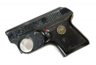 Vintage S.  E.  Laszlo York Starting Pistol.  22 Caliber Made In Germany Black