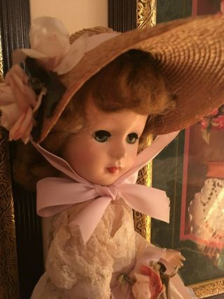 Vintage Nancy Ann Style Show Doll 17 " Demure Miss 1903