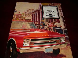 1967 Chevrolet Pickup Trucks Sales Brochure -