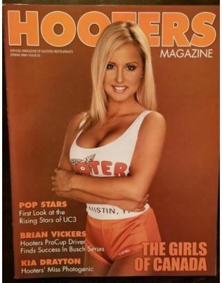 (4) Vintage Hooters Magazines 2004 Spring,  Summer,  Fall / Winter,  Winter
