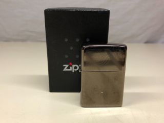 2003 Zippo Cigarette Lighter Copper Color - Like Unique Design Bradford Pa Usa Box