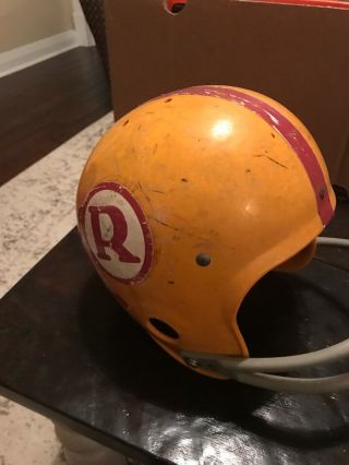 Vintage Washington Redskins Rawlings HNFL - Small NFL Football Helmet 2
