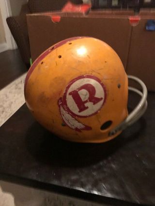 Vintage Washington Redskins Rawlings HNFL - Small NFL Football Helmet 3