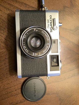 Olympus 35 Rc Rangefinder 35mm Vintage Film Camera,  Very.  Film