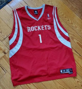 Vintage Reebok Houston Rockets Tracy Mcgrady Jersey Size 3xl Nba 1 Euc