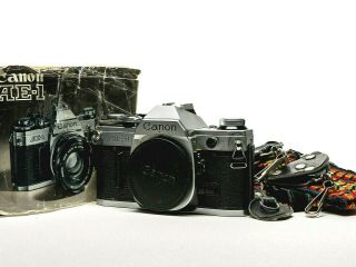 Vintage Canon Ae - 1 Camera Body