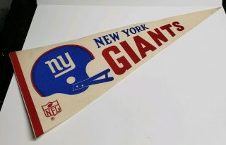 Nfl York Giants Vtg Full Size 1970 