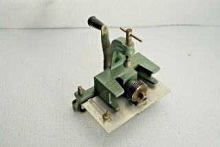 Vintage Fraser Model 500 Cloth Cutting Machine Hooked Braided Rugs