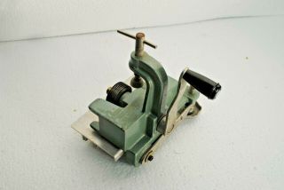 VINTAGE FRASER MODEL 500 CLOTH CUTTING MACHINE HOOKED BRAIDED RUGS 3