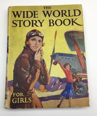 The Wide World Story Book For Girls Frederick Warne & Co Illustrated 1930/40s