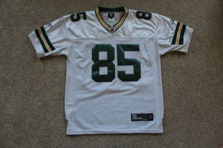 Greg Jennings - Green Bay Packers Reebok Stitched White Game Jersey Mens Size 50