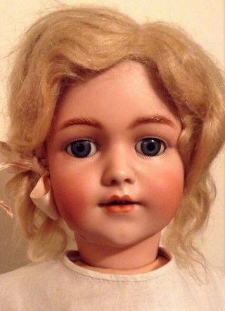 Antique German Doll S & H 1249 28 Inches Tall 2