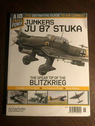 Air Power - Junkers Ju 87 Stuka - Hachette - P/b - 2019 - £3.  25 Uk Post