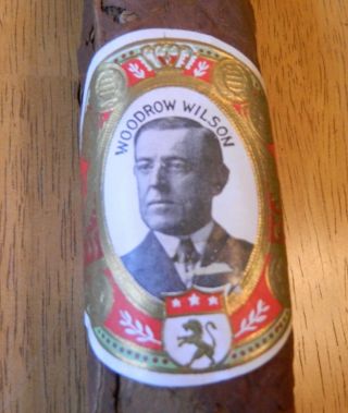 Woodrow Wilson 1916 Political Campaign Democrat President Cigar