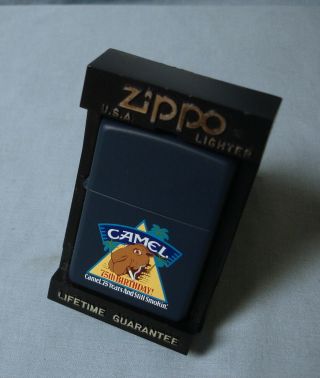 1997 Zippo 75th Birthday Joe Camel Lighter