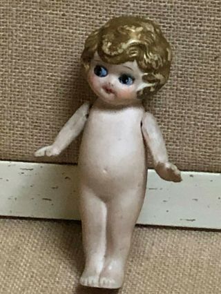 Vintage Bisque Kewpie Doll With Jointed Arms Made In Japan
