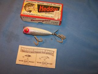 Vintage Heddon Darting Zara Shore Lure With Papers