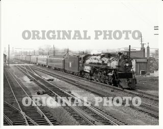 Orig 8x10 Photo - Chicago Burlington & Quincy 4 - 8 - 4 Cb&q 5632 Illinois Railroad