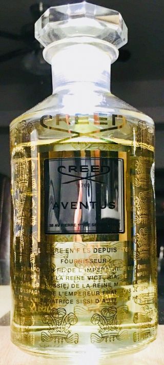 Creed Aventus For Her 2.  5oz W/ Vintage 2015 Aventus For him Sample.  Read Ad 3
