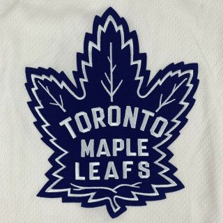 VTG CCM Toronto Maple Leafs Alternate NHL Hockey Jersey Mens XL Maska Air - Knit 3
