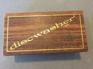 Vintage Discwasher Brush W/ Box Vinyl Record Cleaner Looks Inside