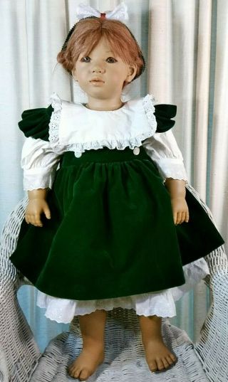 Vintage Annette Himstedt Doll.  Liliane.  26 " 1991/92