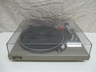 Vintage Technics By Panasonic Sl - 23 Record Player Turntable Needs Belt Serviced
