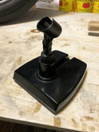 Shure Desktop Table Heavy Microphone Base Stand Vintage From 1970s