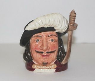 Vintage Royal Doulton Pathos Toby Character " Three Musketeers " Mug D6453